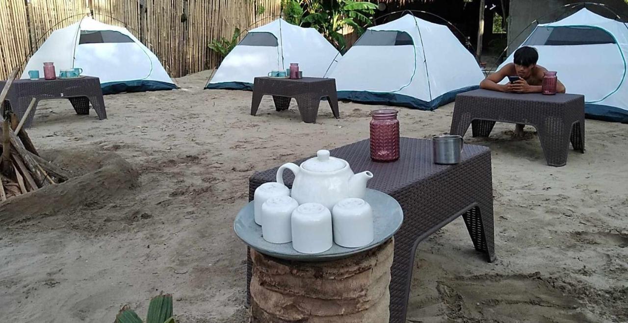 Bucana Kamp Payapa Beachfront El Nido Eksteriør billede