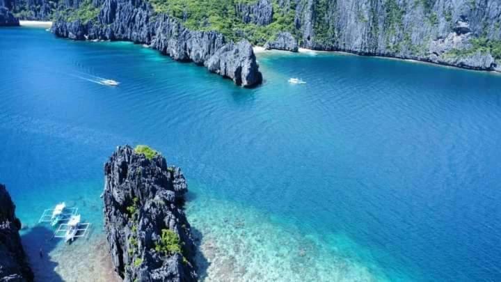 Bucana Kamp Payapa Beachfront El Nido Eksteriør billede