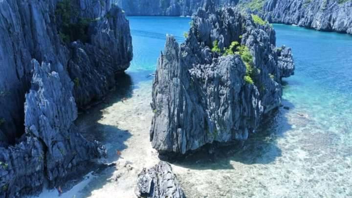 Bucana Kamp Payapa Beachfront El Nido Eksteriør billede