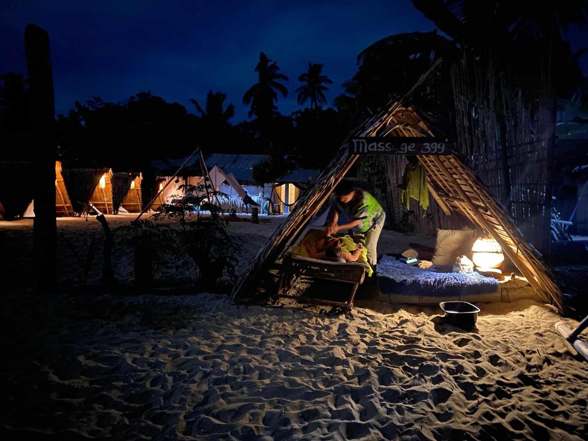 Bucana Kamp Payapa Beachfront El Nido Eksteriør billede