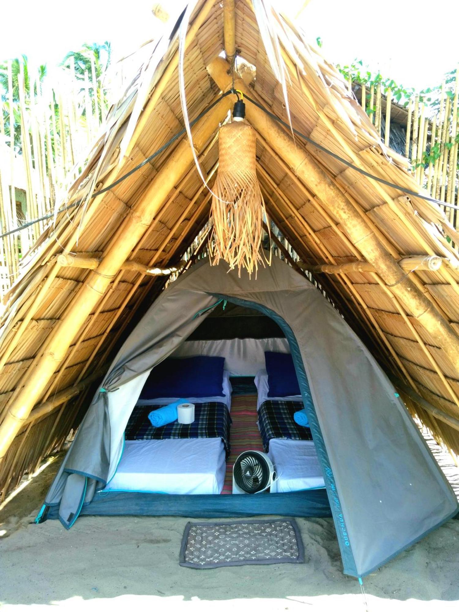 Bucana Kamp Payapa Beachfront El Nido Eksteriør billede